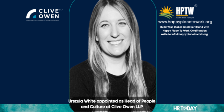 Urszula White appointed as Head of People and Culture at Clive Owen LLP