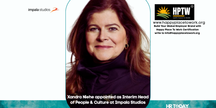 Xandra Niehe appointed as Interim Head of People & Culture at Impala Studios