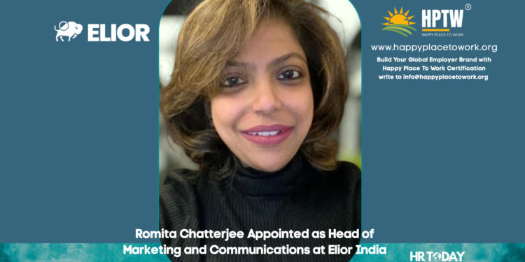 Romita Chatterjee Appointed as Head of Marketing and Communications at Elior India
