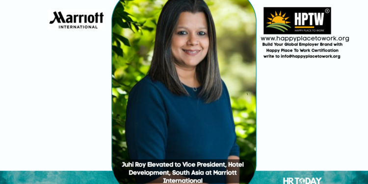 Juhi Roy Elevated to Vice President, Hotel Development, South Asia at Marriott International