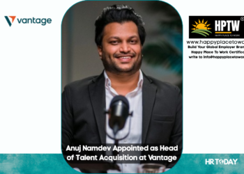 Anuj Namdev Appointed as Head of Talent Acquisition at Vantage