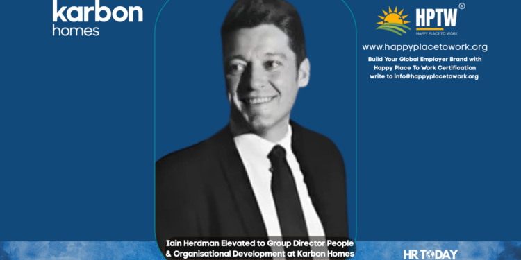 Iain Herdman Elevated to Group Director People & Organisational Development at Karbon Homes