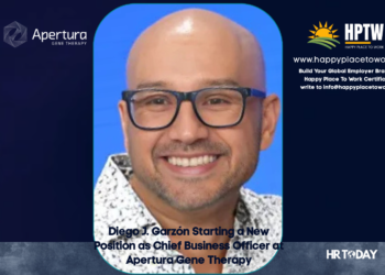 Diego J. Garzón Starting a New Position as Chief Business Officer at Apertura Gene Therapy