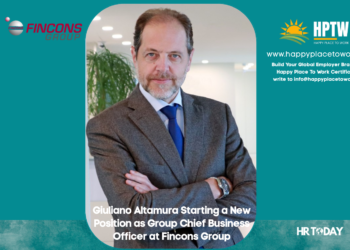 Giuliano Altamura Starting a New Position as Group Chief Business Officer at Fincons Group