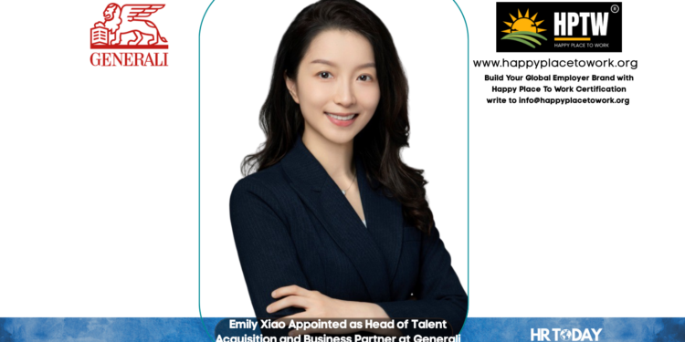 Emily Xiao Appointed as Head of Talent Acquisition and Business Partner at Generali Hong Kong