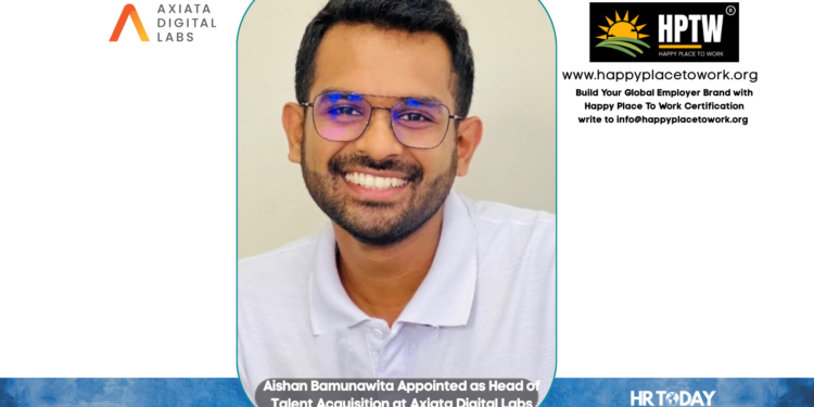 Aishan Bamunawita Appointed as Head of Talent Acquisition at Axiata Digital Labs