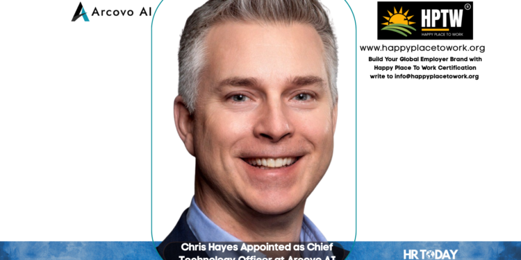 Chris Hayes Appointed as Chief Technology Officer at Arcovo AI