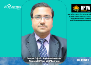 Deepak Jajodia Appointed as Chief Financial Officer at OFBusiness