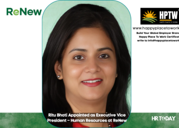 Ritu Bhati Appointed as Executive Vice President – Human Resources at ReNew