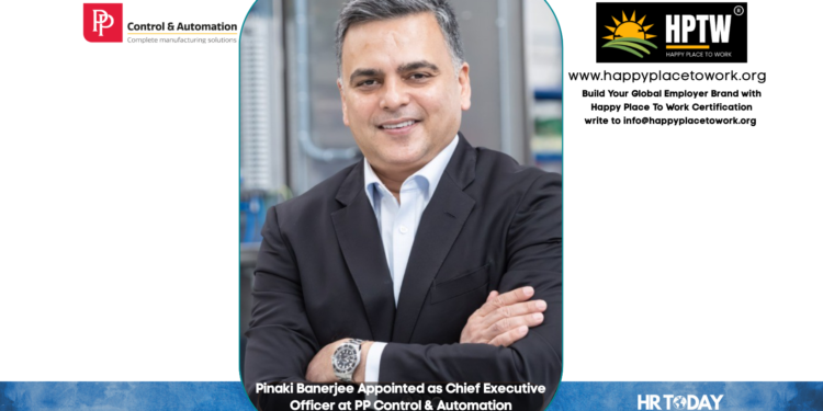 Pinaki Banerjee Appointed as Chief Executive Officer at PP Control & Automation