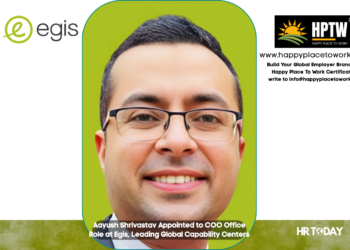 Aayush Shrivastav Appointed to COO Office Role at Egis, Leading Global Capability Centers
