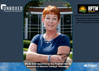 Shellie Smith Appointed as Vice President Human Resources at Unboxed Training & Technology