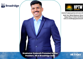 Sreekumar Kadavath Promoted to Vice President, HR at Broadridge India