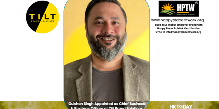 Gulshan Singh Appointed as Chief Business & Strategy Officer at Tilt Brand Solutions