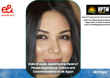 Dalia El Aasar Appointed as Head of People Experience, Culture and Communications at e& Egypt