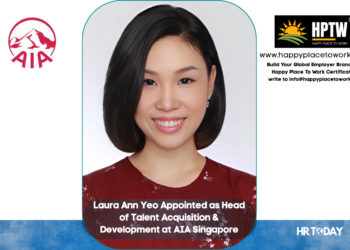 Laura Ann Yeo Appointed as Head of Talent Acquisition & Development at AIA Singapore