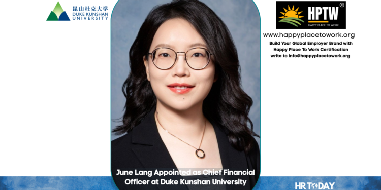 June Lang Appointed as Chief Financial Officer at Duke Kunshan University