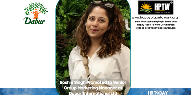 Roshni Singh Promoted to Senior Group Marketing Manager at Dabur International Ltd