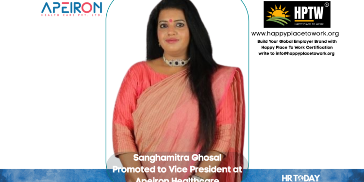 Sanghamitra Ghosal Promoted to Vice President at Apeiron Healthcare
