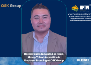 Derrick Quek Appointed as Head, Group Talent Acquisition & Employer Branding at OSK Group