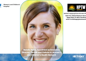 Natalie Morris Appointed as Executive Director, People and Culture at Women’s and Children’s Health Network