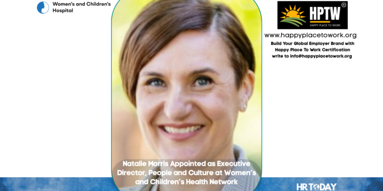 Natalie Morris Appointed as Executive Director, People and Culture at Women’s and Children’s Health Network
