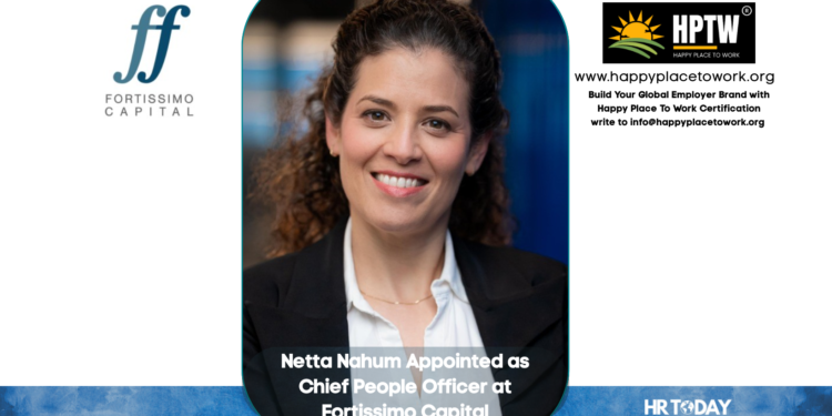 Netta Nahum Appointed as Chief People Officer at Fortissimo Capital