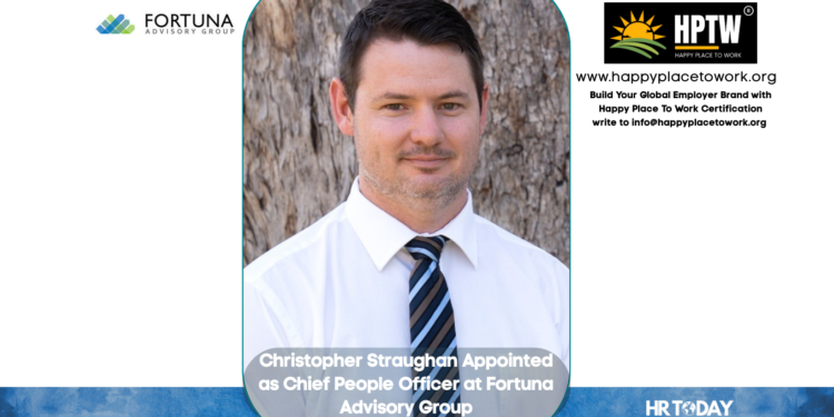 Christopher Straughan Appointed as Chief People Officer at Fortuna Advisory Group