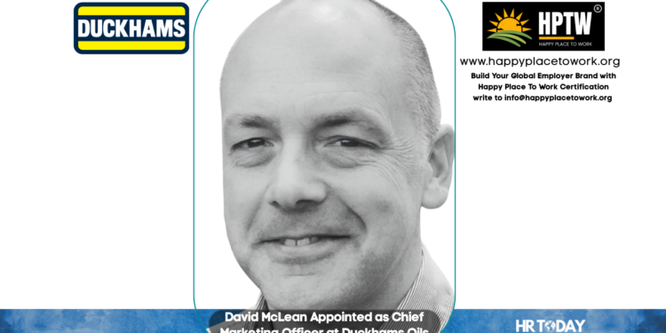 David McLean Appointed as Chief Marketing Officer at Duckhams Oils