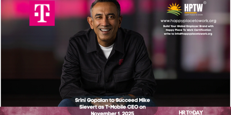 Srini Gopalan to Succeed Mike Sievert as T-Mobile CEO on November 1, 2025