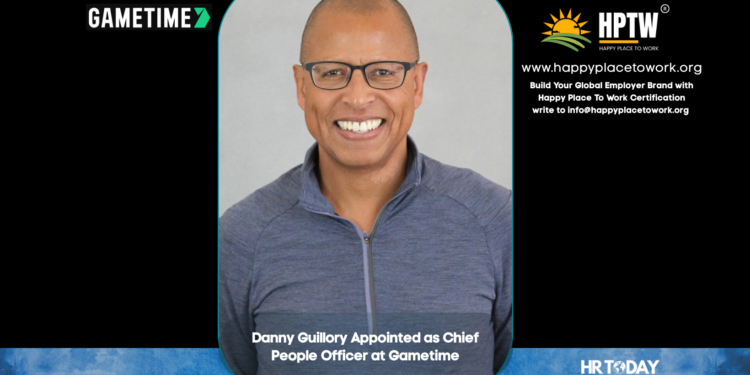 Danny Guillory Appointed as Chief People Officer at Gametime
