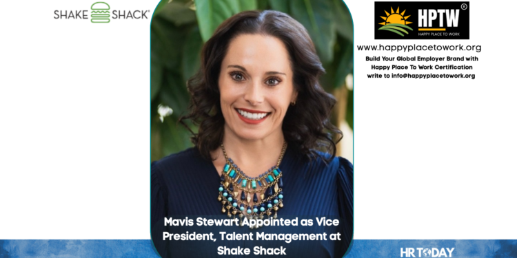 Mavis Stewart Appointed as Vice President, Talent Management at Shake Shack