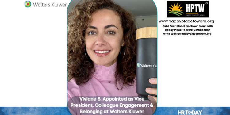 Viviane S. Appointed as Vice President, Colleague Engagement & Belonging at Wolters Kluwer