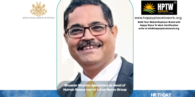 Bhuwan Sharma Appointed as Head of Human Resources at Jehan Numa Group