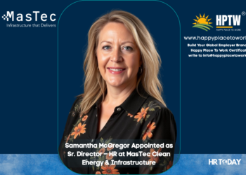 Samantha McGregor Appointed as Sr. Director – HR at MasTec Clean Energy & Infrastructure