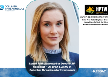 Louise Allen Appointed as Director, HR Specialist – US, EMEA & APAC at Columbia Threadneedle Investments