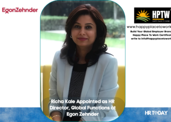 Richa Kale Appointed as HR Director, Global Functions at Egon Zehnder