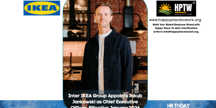Inter IKEA Group Appoints Jakub Jankowski as Chief Executive Officer, Effective January 2026