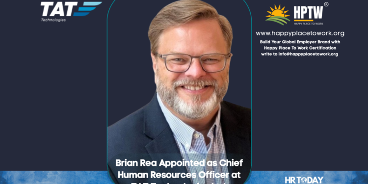 Brian Rea Appointed as Chief Human Resources Officer at TAT Technologies Ltd.