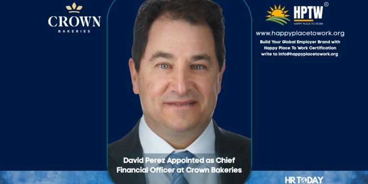 David Perez Appointed as Chief Financial Officer at Crown Bakeries