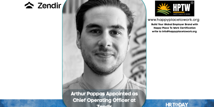 Arthur Pappas Appointed as Chief Operating Officer at Zendir