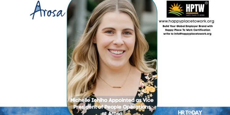 Michelle Ichiho Appointed as Vice President of People Operations at Arosa