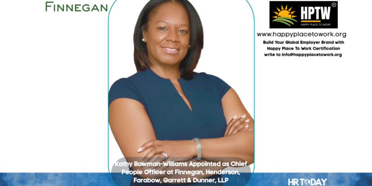 Kathy Bowman-Williams Appointed as Chief People Officer at Finnegan, Henderson, Farabow, Garrett & Dunner, LLP