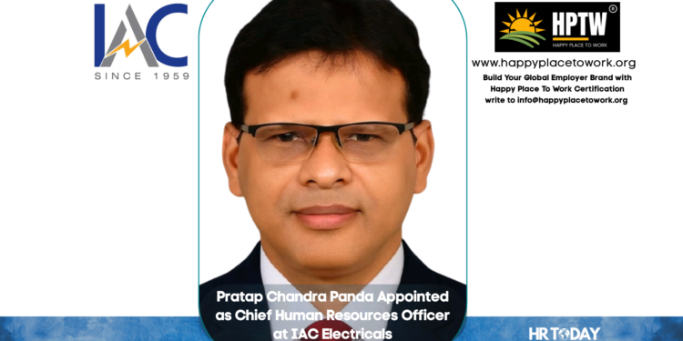 Pratap Chandra Panda Appointed as Chief Human Resources Officer at IAC Electricals