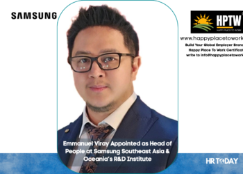Emmanuel Viray Appointed as Head of People at Samsung Southeast Asia & Oceania’s R&D Institute