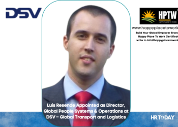 Luis Resende Appointed as Director, Global People Systems & Operations at DSV – Global Transport and Logistics