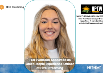 Tea Svensson Appointed as Chief People Experience Officer at Hive Streaming