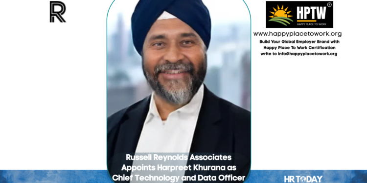 Russell Reynolds Associates Appoints Harpreet Khurana as Chief Technology and Data Officer