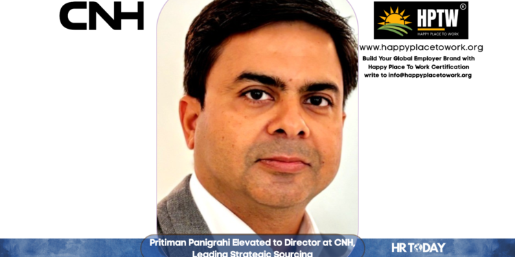 Pritiman Panigrahi Elevated to Director at CNH, Leading Strategic Sourcing