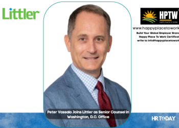 Peter Vassalo Joins Littler as Senior Counsel in Washington, D.C. Office